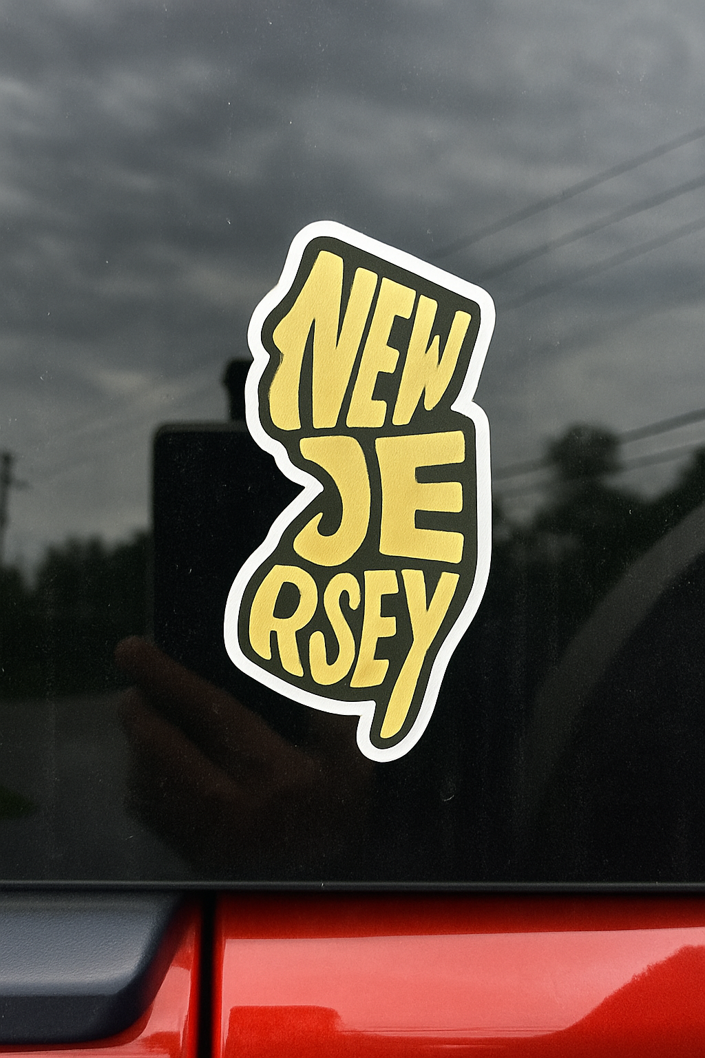 New Jersey street style Sticker