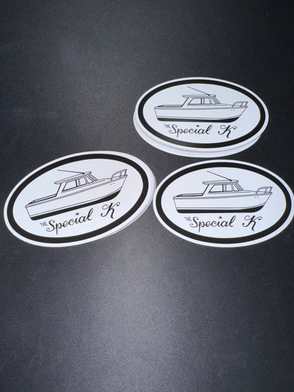Oval Stickers