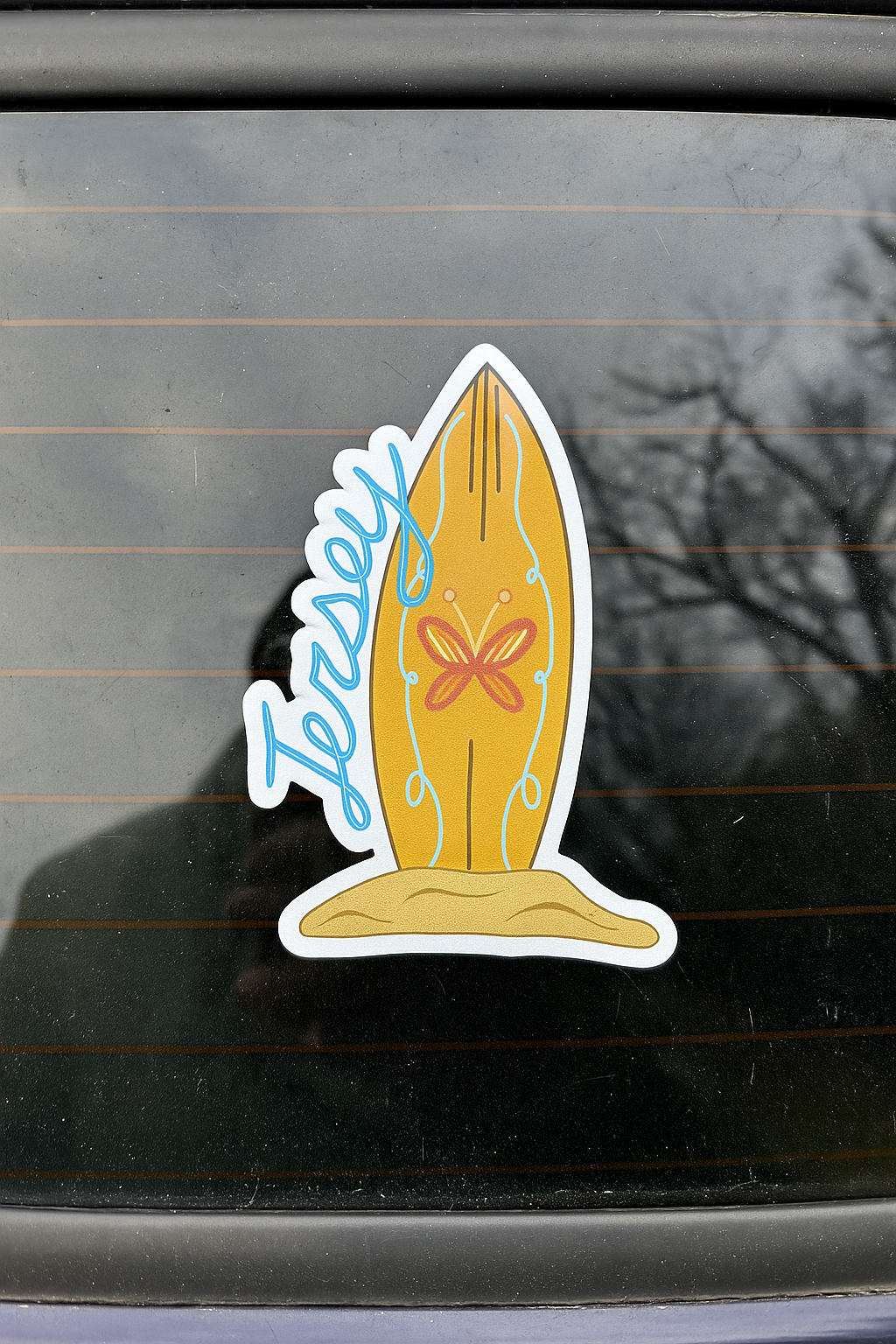 Jersey Surf Sticker